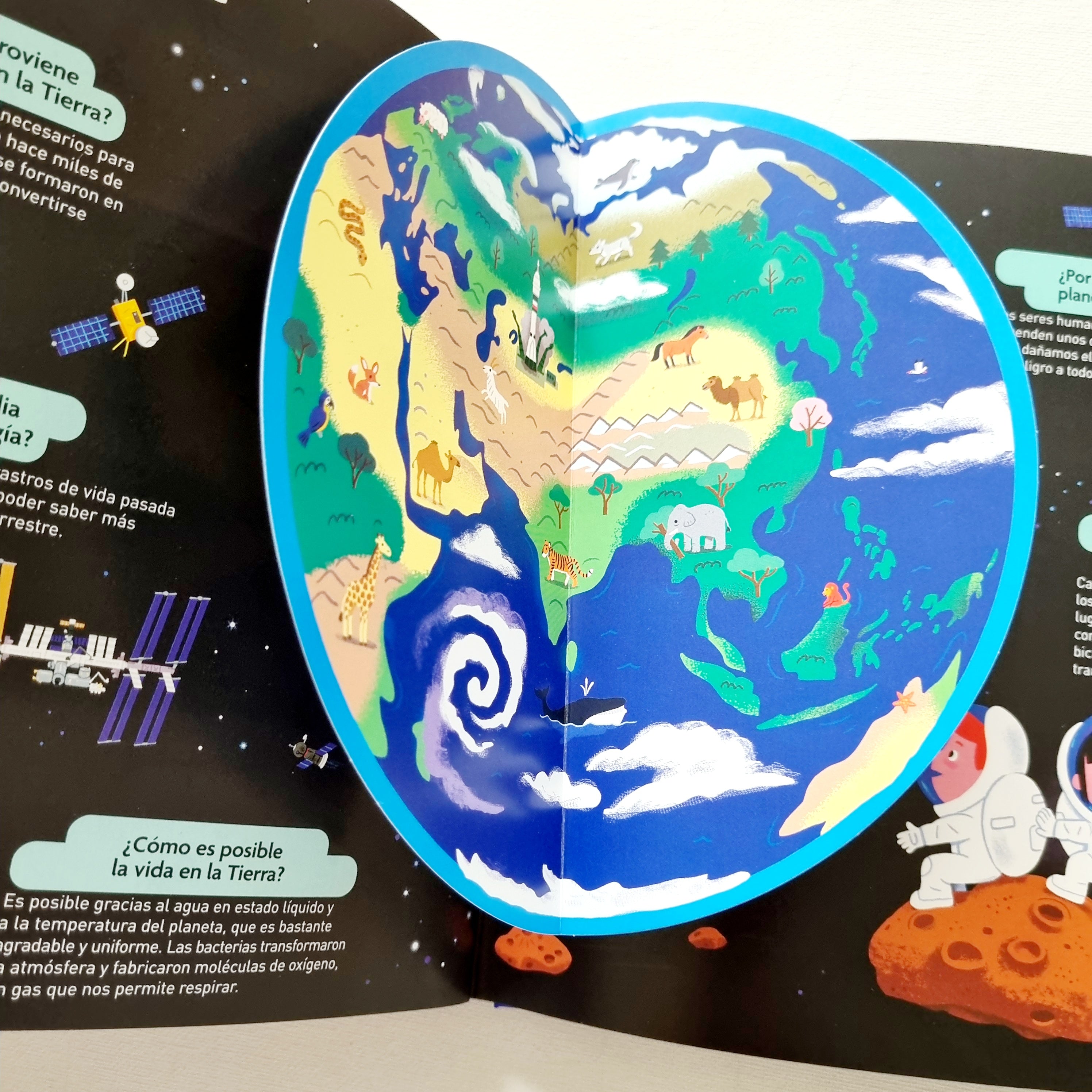 El libro del espacio. Pequeños curiosos El libro del espacio. Pequeños curiosos